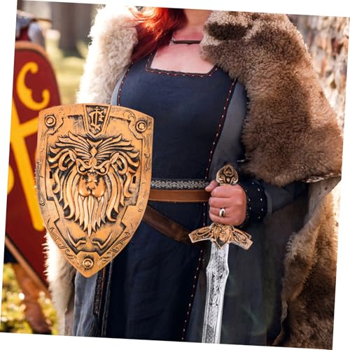 ZUNOXAZ Ritter Waffenset aus Leichtes Kostüm Zubehör für Jungen Cosplay Bühnenauftritte und Faschingsparty von ZUNOXAZ