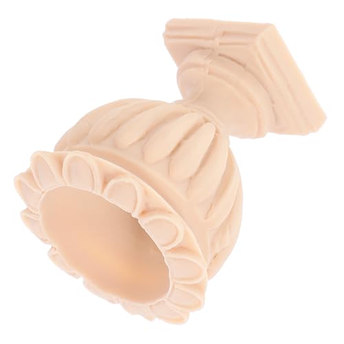 ZUNOXAZ Roman Säulenblumentopf DIY Puppenhaus Zubehör Dekorativer Pflanztopf für Mini Abs Material Vielseitige Deko für Schreibtische Fensterbänke von ZUNOXAZ