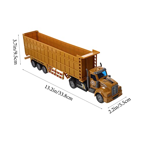 ZUNOXAZ Rutschfester LKW Modellspielzeug mit Rückziehfunktion Großer Amerikanischer Transportcontainer Realistische Baumaschinen Figur für Jungen Ab Jahren ZUNOXAZ Rutschfester LKW Modellspielzeug mit Rückziehfunktion Großer Amerikanischer Transportcontainer Realistische Baumaschinen Figur für Jungen Ab Jahren von ZUNOXAZ