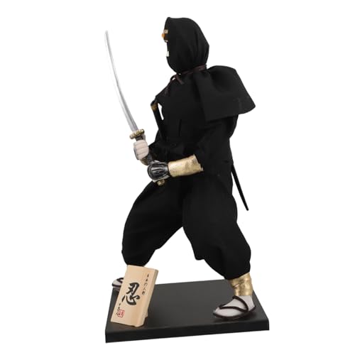 ZUNOXAZ Samurai-Figur japanischer Samurai Japanische Dekorationen antike asiatische Miniaturfigur japanische Samurai-Statue Samurai- Samurai-Miniaturen Gips Black ZUNOXAZ Samurai-Figur japanischer Samurai Japanische Dekorationen antike asiatische Miniaturfigur japanische Samurai-Statue Samurai- Samurai-Miniaturen Gips Black von ZUNOXAZ