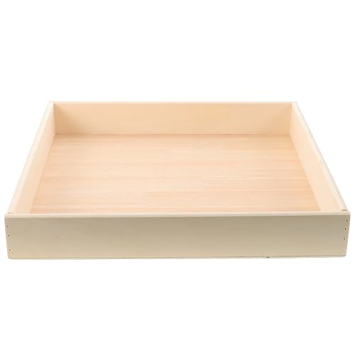 ZUNOXAZ Sandkasten aus Holz für Kompakte Sandspielzeug Box für Drinnen und Draußen Kreativität Fördern mit Sicherem Material Sandtray für Spiel und Spaß von ZUNOXAZ