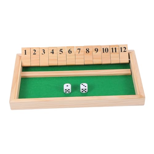 ZUNOXAZ Schachspiel Umgeben Familie Tischset Spielwürfel Familien-würfelspiel Lustiges Würfelspiel Familienspiel Aus Holz Mathe-lernspiel Lernspiel Für Tisch-Mathe-Spiel Holz ZUNOXAZ Schachspiel Umgeben Familie Tischset Spielwürfel Familien-würfelspiel Lustiges Würfelspiel Familienspiel Aus Holz Mathe-lernspiel Lernspiel Für Tisch-Mathe-Spiel Holz von ZUNOXAZ