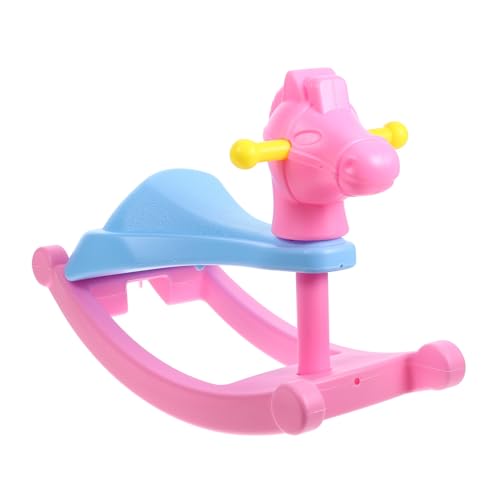 ZUNOXAZ Schaukelpferd Spielzeugdekor für Puppenhäuser Robustes Rocking Horse Modell für Kreative Spielideen und Fotodekoration für Sammler ZUNOXAZ Schaukelpferd Spielzeugdekor für Puppenhäuser Robustes Rocking Horse Modell für Kreative Spielideen und Fotodekoration für Sammler von ZUNOXAZ