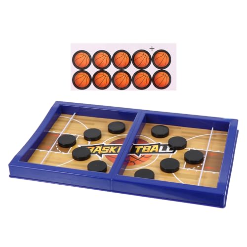 ZUNOXAZ Schnelles Sling Puck Katapultspiel für Basketball Design Tragbares Tischspiel Hand Auge koordination Feinmotorische Fähigkeiten für Familien Kinderspielspaß von ZUNOXAZ