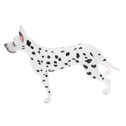 ZUNOXAZ Simulation Dog Model Realistisches Hundemodell aus Kunststoff Lebensnahe Tierfigur für Wohn und Kinderzimmerdekoration als für Hundeliebhaber von ZUNOXAZ