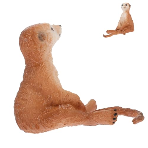 ZUNOXAZ Simulation Erdmännchen Modell aus Kunststoff Realistische Tierfigur für Kinderzimmer und Wohnraum Pädagogisches Wildtier Dekoornament Robustes Simulationsspielzeug ZUNOXAZ Simulation Erdmännchen Modell aus Kunststoff Realistische Tierfigur für Kinderzimmer und Wohnraum Pädagogisches Wildtier Dekoornament Robustes Simulationsspielzeug von ZUNOXAZ