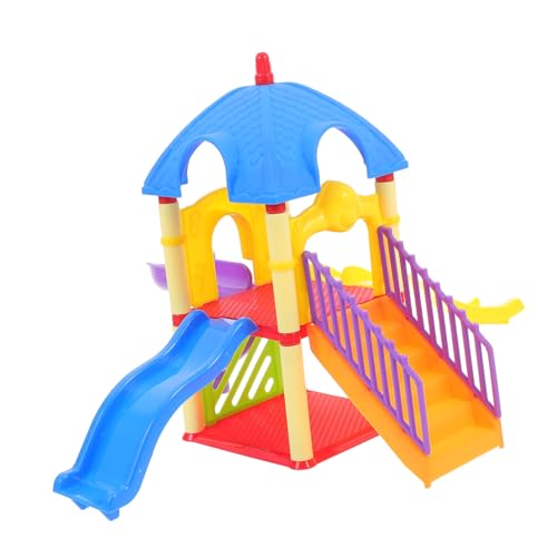 ZUNOXAZ Spielplatz Modell für DIY Spielplatz Modell Dekoration für Kinderzimmer Puppenhaus Zubehör Langlebiges Design für Kreatives ZUNOXAZ Spielplatz Modell für DIY Spielplatz Modell Dekoration für Kinderzimmer Puppenhaus Zubehör Langlebiges Design für Kreatives von ZUNOXAZ