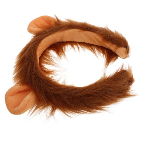 ZUNOXAZ Stirnband Plüsch Tierohren Kopfstück für Kindergarten Kostüm Fasching Party Cosplay Jungen Mädchen Tieraccessoire Langlebig und Charmant von ZUNOXAZ