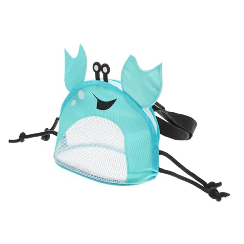ZUNOXAZ Strandtasche Krabbentasche aus Atmungsaktivem Mesh PVC Verstellbarer Schultergurt Wasserabweisend Großer Netzbeutel für Muscheln und Sandspielzeug Blau für Mädchen Strand und ZUNOXAZ Strandtasche Krabbentasche aus Atmungsaktivem Mesh PVC Verstellbarer Schultergurt Wasserabweisend Großer Netzbeutel für Muscheln und Sandspielzeug Blau für Mädchen Strand und von ZUNOXAZ