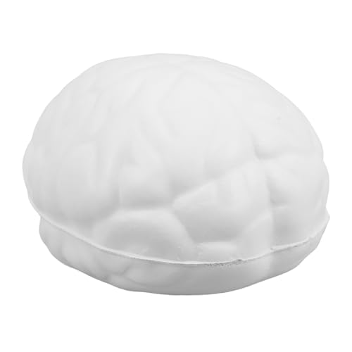 ZUNOXAZ Stressball Gehirnform PU Lustiges Stressspielzeug für Stressabbau Fördert Geschicklichkeit und Fidget für Büro und Zuhause ZUNOXAZ Stressball Gehirnform PU Lustiges Stressspielzeug für Stressabbau Fördert Geschicklichkeit und Fidget für Büro und Zuhause von ZUNOXAZ