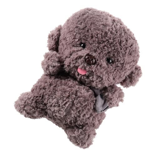 ZUNOXAZ Süße Welpenpuppe aus Weichem Plüsch Graue Hundfigur Dekoratives für Geschenkidee für Geburtstage und Feiertage Hochwertiges und Langlebiges Material ZUNOXAZ Süße Welpenpuppe aus Weichem Plüsch Graue Hundfigur Dekoratives für Geschenkidee für Geburtstage und Feiertage Hochwertiges und Langlebiges Material von ZUNOXAZ