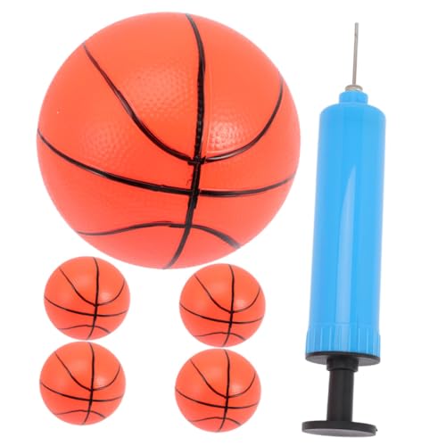 ZUNOXAZ Teiliges Aufblasbares Mini Basketball mit Pumpe Elastische Stressbälle für Tragbarer Basketball für Drinnen und Draußen Geschenk für Jungen und Mädchen ZUNOXAZ Teiliges Aufblasbares Mini Basketball mit Pumpe Elastische Stressbälle für Tragbarer Basketball für Drinnen und Draußen Geschenk für Jungen und Mädchen von ZUNOXAZ