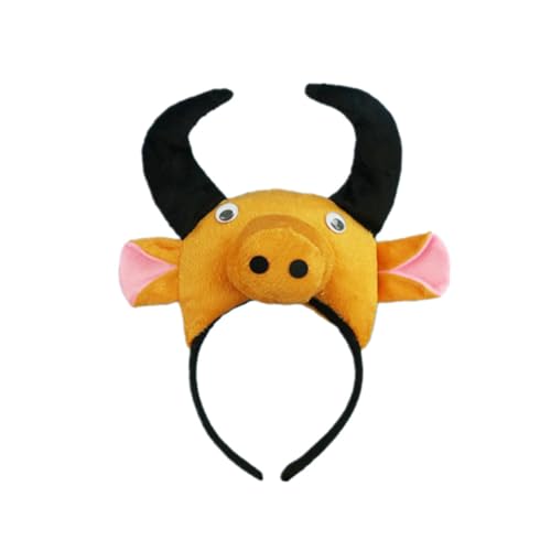 ZUNOXAZ Teiliges Cosplay Tierkostüm Set Ochsen Kopfband Set mit und Fliege für Mädchen Geeignet für Party Fasching Modenschau und Maskenball Langlebiges Material ZUNOXAZ Teiliges Cosplay Tierkostüm Set Ochsen Kopfband Set mit und Fliege für Mädchen Geeignet für Party Fasching Modenschau und Maskenball Langlebiges Material von ZUNOXAZ