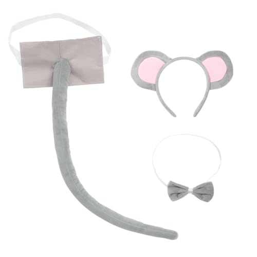 ZUNOXAZ Tierkostüm Set für Erwachsene Ohren Haarreif und Fliege für Karneval Halloween und Cosplay Partys Teiliges Set aus Weichem Material ZUNOXAZ Tierkostüm Set für Erwachsene Ohren Haarreif und Fliege für Karneval Halloween und Cosplay Partys Teiliges Set aus Weichem Material von ZUNOXAZ