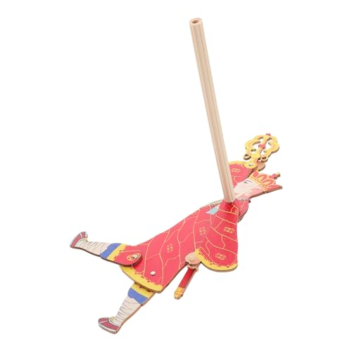 ZUNOXAZ Traditionelle Chinesische Holz handpuppe Affenkönig Shadow Puppet Leicht Tragbar für Erwachsene Puppentheater Familieninteraktion Kulturelles Bastelspielzeug von ZUNOXAZ