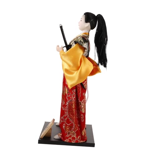 ZUNOXAZ Traditionelle Japanische Samurai Dekofigur Handgefertigte Ninja Puppe im Authentischen Japanischen Stil Heim und Bürodekoration Detailreiche Kriegerstatue ZUNOXAZ Traditionelle Japanische Samurai Dekofigur Handgefertigte Ninja Puppe im Authentischen Japanischen Stil Heim und Bürodekoration Detailreiche Kriegerstatue von ZUNOXAZ