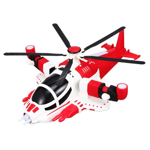 ZUNOXAZ Transformierbares Flugzeugspielzeug für Rotierende Flügel Outdoor für Jungen und Mädchen Robustes Plastik Fördert Hand Auge Koordination von ZUNOXAZ