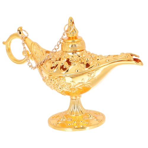 ZUNOXAZ Vintage Adornment Retro Magische Lampe Dekorative Tischdeko Partybeleuchtung Sammlerobjekt für Kindergeburtstag Magisches Dekor Klein von ZUNOXAZ