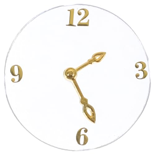 ZUNOXAZ Wanduhr Modell für Puppenhaus Dekoration Kreative Wanduhren für DIY Puppenhaus Szenen Leichtes und Miniaturmöbel für Fotografie und Mini Zubehör ZUNOXAZ Wanduhr Modell für Puppenhaus Dekoration Kreative Wanduhren für DIY Puppenhaus Szenen Leichtes und Miniaturmöbel für Fotografie und Mini Zubehör von ZUNOXAZ