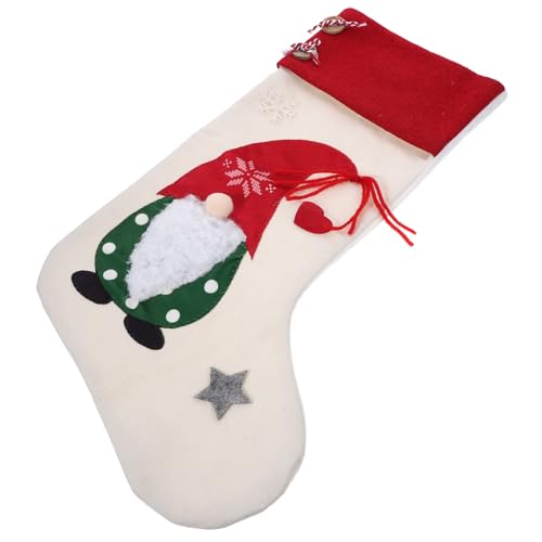 ZUNOXAZ Weihnachtliche Hängesocken Nordischem Design Große Geschenkbeutel für Weihnachtsbaum und Kamin Dekorative Aufbewahrung für Süßigkeiten und Kleine Geschenke Klassische ZUNOXAZ Weihnachtliche Hängesocken Nordischem Design Große Geschenkbeutel für Weihnachtsbaum und Kamin Dekorative Aufbewahrung für Süßigkeiten und Kleine Geschenke Klassische von ZUNOXAZ