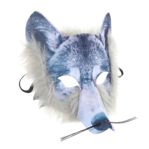 ZUNOXAZ Wolf Design Halloween Maske Party Tiermaske für Erwachsene Leichte Bequeme Cosplay Wolfskopfmaske für Karneval Fasching Kostümparty und Verkleidung ZUNOXAZ Wolf Design Halloween Maske Party Tiermaske für Erwachsene Leichte Bequeme Cosplay Wolfskopfmaske für Karneval Fasching Kostümparty und Verkleidung von ZUNOXAZ