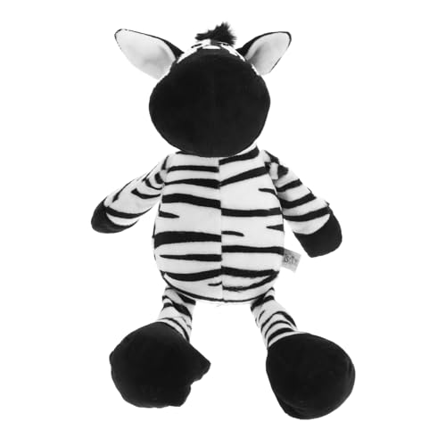 ZUNOXAZ Zebra Kuscheltier aus Plüsch Kawaii Stofftier für Dekoratives für Kinderzimmer Süßes und Sicheres für Mädchen und Junge Mädchen zum und Schlafen von ZUNOXAZ