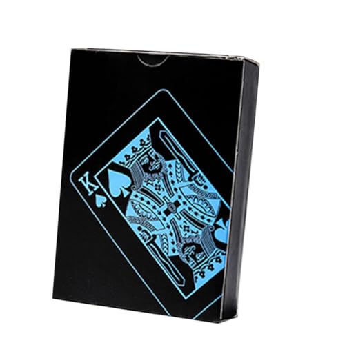 ZUNOXAZ wasserdichte PVC Poker Spielkarten Set Langlebig Biegsam Inklusive Praktische Box Kreatives Design für Familie Freunde Spielspaß ZUNOXAZ wasserdichte PVC Poker Spielkarten Set Langlebig Biegsam Inklusive Praktische Box Kreatives Design für Familie Freunde Spielspaß von ZUNOXAZ