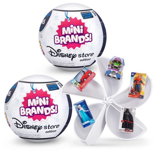 5 Surprise Mini Brands Disney Store Serie 1 Überraschungskapseln (2er-Pack) von 5 SURPRISE