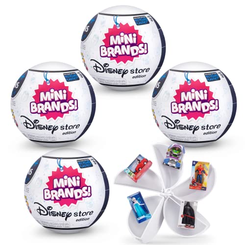 5 Surprise Mini Brands Disney Store Serie 1 Überraschungskapseln (4er Pack) von Mini Brands