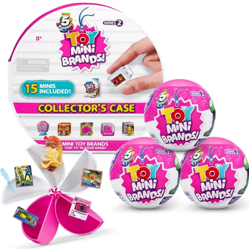5 Surprise Toy Mini Brands Series 2 Wave 2 Kombipackung (Sammelmappe und 3 Kapseln) von 5 Surprise