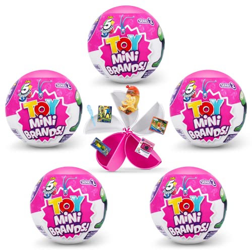 5 Surprise Toy Mini Brands Series 2 Wave 2 Überraschungskapsel (5er Pack) von 5 Surprise