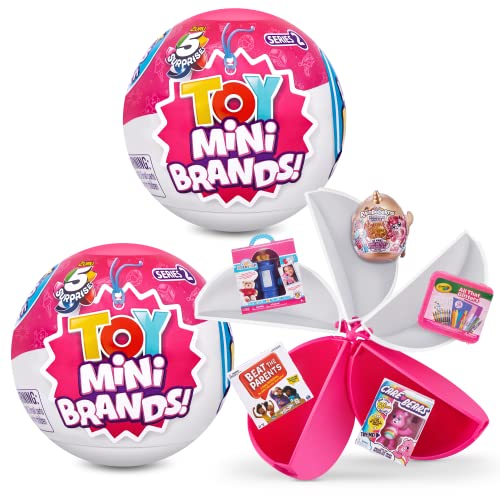 5 Surprise Toy Mini Brands Serie 2 Überraschungskapseln (2er-Pack) von 5 Surprise