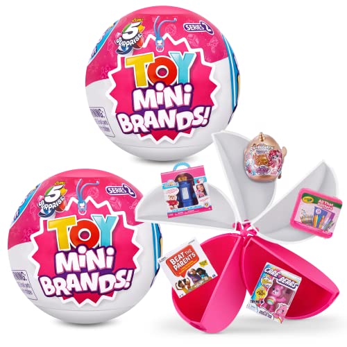 5 Surprise Toy Mini Brands Serie 2 Überraschungskapseln (2er-Pack) von Mini Brands