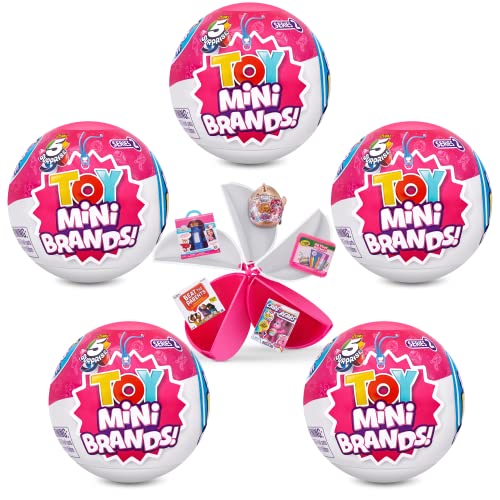 5 Surprise Toy Mini Brands Serie 2 Überraschungskapseln (5er-Pack) von 5 Surprise