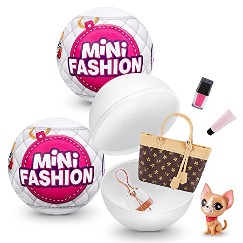 Mini Brands Mini Fashion Real Fabric Fashion Bags And Accessories Capsule Collectible Toy (2 Pack) von Mini Brands