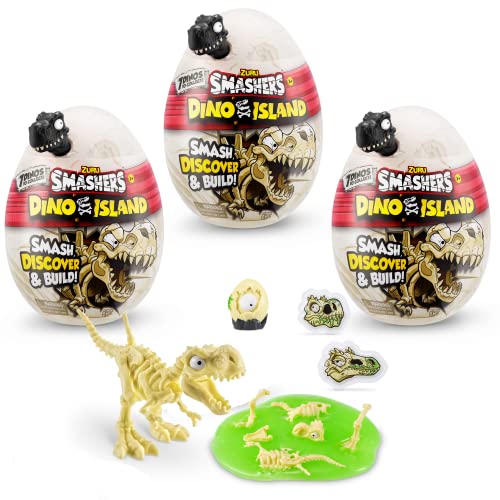 Smashers Dino-Insel Nano-Ei (3er-Pack) von ZURU SMASHERS