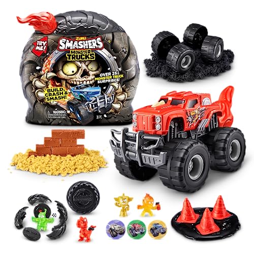 Smashers Monster Truck Surprise, Dino Drifter, von ZURU Monster Truck, Überraschung (Dino Drifter) von ZURU SMASHERS