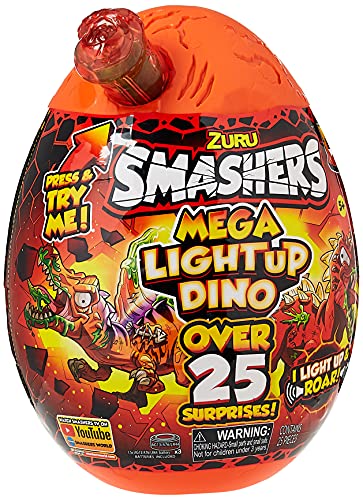 Smashers ZURU Serie 4 Mega Light Up Dino Surprise Egg (Stile variieren) von Zuru