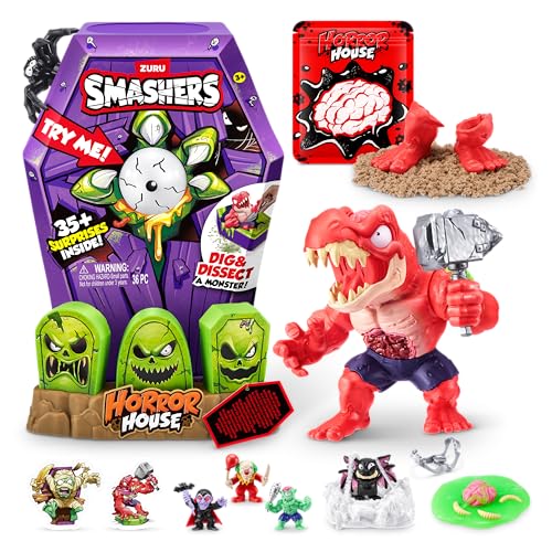 Smashers Mega Horror House (Zombie Rex) by ZURU, Interactive Toy, Collectable Toy for Kids and Teens von ZURU SMASHERS
