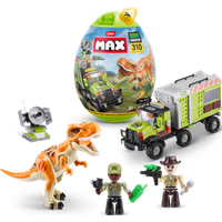 ZURU 11025895 MAX Build More - Dino Adventure T-Rex Attack (310 Steine) von ZURU