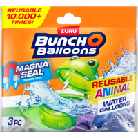 ZURU 56713UQ1 BUNCH O BALLOONS - Wiederverwendbare Wasserbomben, Tierdesign, sortiert von ZURU