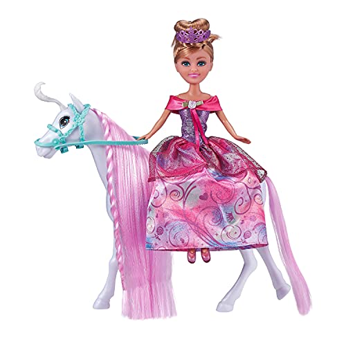 Zuru Sparkle Girlz Puppe C/Pferd Fashion und Zubehör, Mehrfarbig (ZUR10057) von Zuru