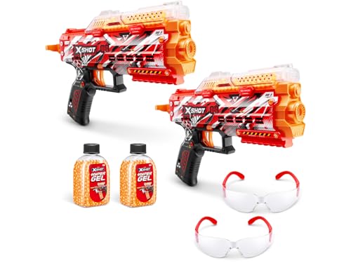 ZURU X-Shot Hyper Gel 2 Stinger Launcher mit 2.000 Gel-Munition von ZURU