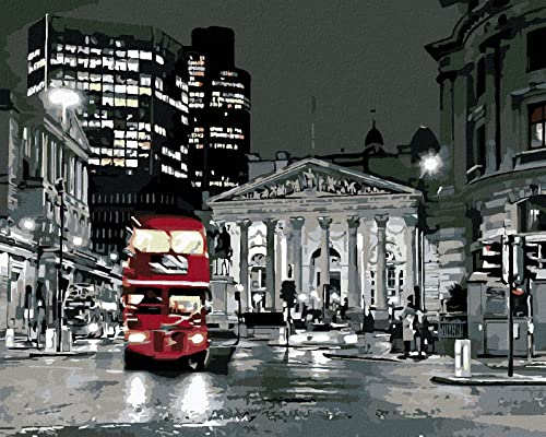 Malen nach Zahlen - LONDONER BUS 40x50 cm ohne Keilrahmen Malen nach Zahlen - LONDONER BUS 40x50 cm ohne Keilrahmen von ZUTY