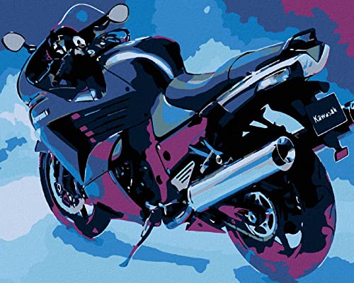 ZUTY 653160, Malen nach Zahlen-Kawasaki 40x50 cm ohne Keilrahmen ZUTY 653160, Malen nach Zahlen-Kawasaki 40x50 cm ohne Keilrahmen von ZUTY