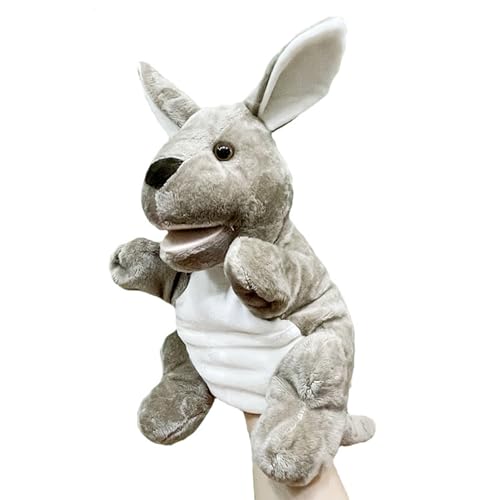 Plüsch-Handpuppen, Stofftiere, Spielzeug, Puppen für fantasievolles Spielen, Geschichtenerzählen, Känguru Plüsch-Handpuppen, Stofftiere, Spielzeug, Puppen für fantasievolles Spielen, Geschichtenerzählen, Känguru von ZUXUCUVU