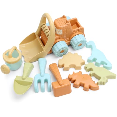 ZUZGO Sandspielzeug Set Sandkasten Spielzeug Strandspielzeug für Jungen Mädchen Kinder (B) von ZUZGO