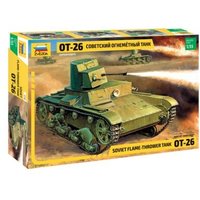 ZVEZDA 3540 1:35 Sowjetischer Flammenwerfer OT-26 ZVEZDA 3540 1:35 Sowjetischer Flammenwerfer OT-26 von ZVEZDA