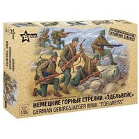 ZVEZDA 3599 1:35 Deutsche Gebirgsjäger Edelweiß, WWII von ZVEZDA