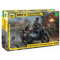 ZVEZDA 3607 1:35 BMW R12 Seitenwagen mit Besatzung ZVEZDA 3607 1:35 BMW R12 Seitenwagen mit Besatzung von ZVEZDA